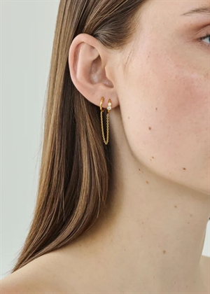 Nova chain one hoops Forgyldt Enamel 